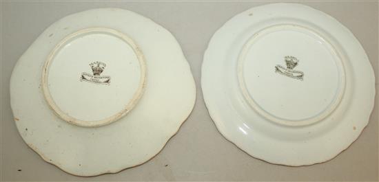 A Masons Ironstone sixty one piece dinner service, c.1840, 18.5cm